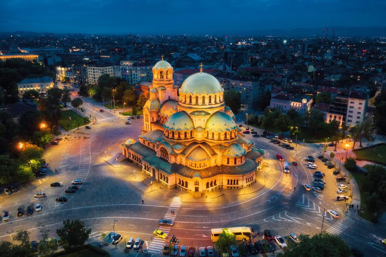 Cattedrale Alexander Nevsky a Sofia, Bulgaria